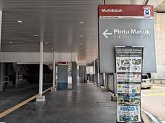 Entrance B of SP20 Muhibbah LRT station in Kuala Lumpur