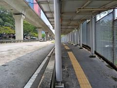 Pintu B SP20 Muhibbah LRT station entrance in Kuala Lumpur
