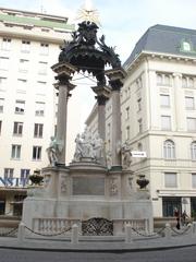 Historical Vermählungsbrunnen wedding fountain in Switzerland