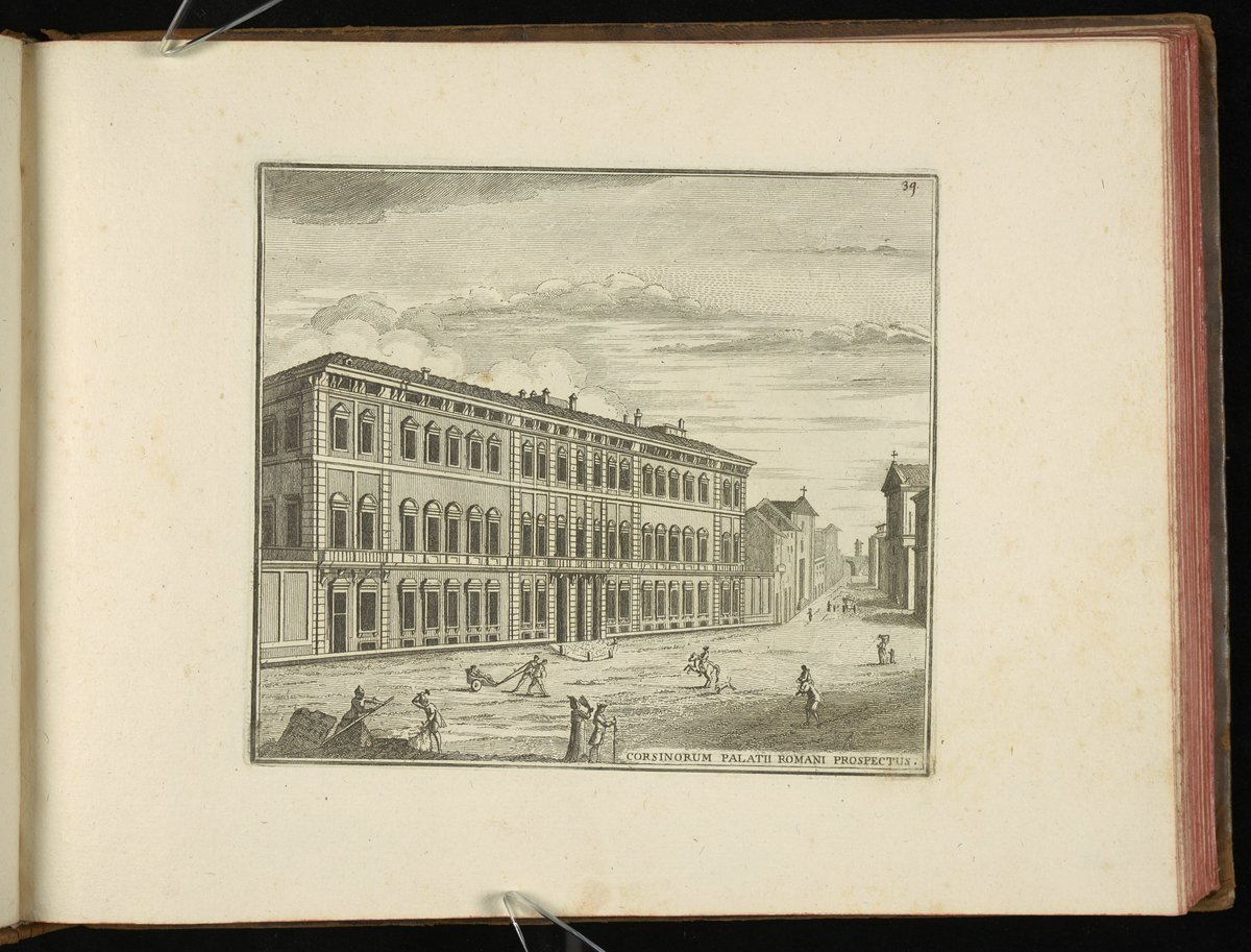 Engraved map depicting the buildings of Rome from 1779 etched by Giovanni Battista Cannetti and Gaetano Quojani