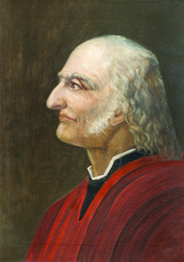 Portrait of José Gervasio Artigas oil on canvas by Carmen Arraga de Sardeson
