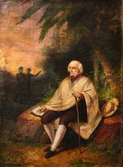Artigas en el Paraguay oil painting attributed to Eduardo Carbajal