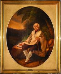 Portrait of elderly José Artigas in Paraguay by Eduardo Carbajal