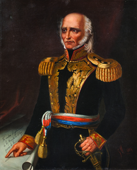 Portrait of General Jose Gervasio Artigas by Giuseppe Maraschini, 1884