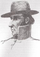 Sketch of José Artigas by Diógenes Hequet