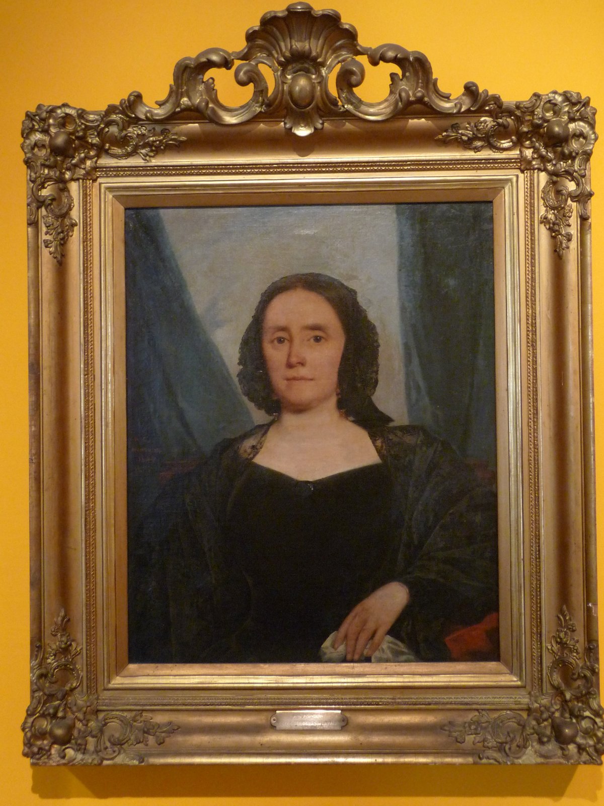 Portrait of María de los Dolores Correas y Espínola, Argentine historical figure, and widow of General Juan Lavalle