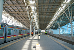 Third floor of Manggarai Station