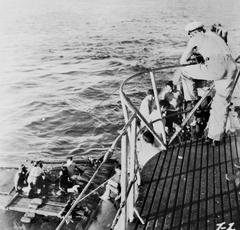 Survivors of Rakuyo Maru rescued by USS Pampanito crew