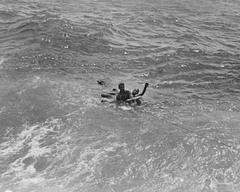 Two Australian survivors rescued from Japanese hellship Rakuyo Maru by USN submarine USS Pampanito