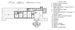 Third floor of Terem Palace with intricate wooden architecture and traditional Russian decorative elements