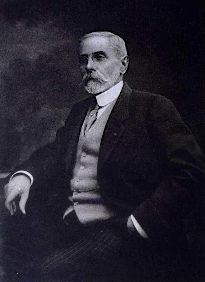 Photograph of Paul Groussac from the book Estudios de historia Argentina