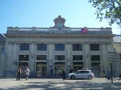 Front of Avignon-Centre train station in Vaucluse, France