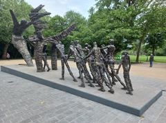 Slavernijmonument in Oosterpark Amsterdam after restoration in 2025