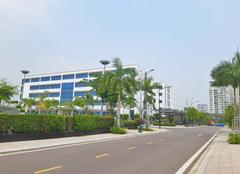 Campus N of UEH University classroom building with greenery in 2023