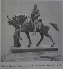 Detail of the monument to Manuel Dorrego by Rogelio Yrurtia