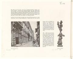 Historic black and white photograph of Vienna cityscape with buildings and streets from 1912