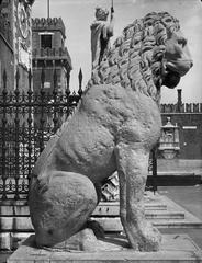 Ancient Piraeus Lion statue at Arsenalen