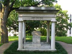 Tomb of James Knox Polk, the 11th President of the United States, and his wife Sarah Childress Polk