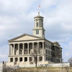 Tennessee State Capitol building in Nashville, Tennessee during daytime