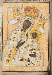 Maci Božaja Vilenskaja religious icon painting