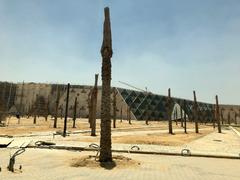 Grand Egyptian Museum exterior view at Giza