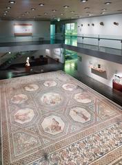 Archaeological exhibition at Nationalmusée um Fëschmaart in Luxembourg