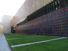 Museum Brandhorst exterior west side in Munich