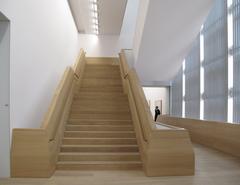 Museum Brandhorst stairway from main floor to first floor in Munich Kunstareal