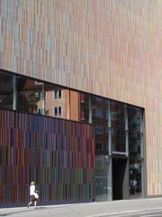 Museum Brandhorst main entrance in Munich Maxvorstadt Kunstareal