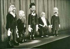 Group portrait of Kocourkov teachers after 50 years