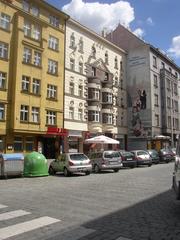 Spejbl and Hurvínek Theatre building on Dejvická Street in Prague-Bubeneč, Czech Republic