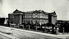 Historic photograph of the National Congress building in Chile, 1903