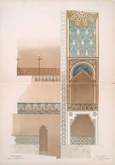 Side balconies and barriers of other boxes inside Tiflis city theater