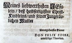 Page excerpt from the 1718 book Bethlehem Gloriosum showing historical text in old German script