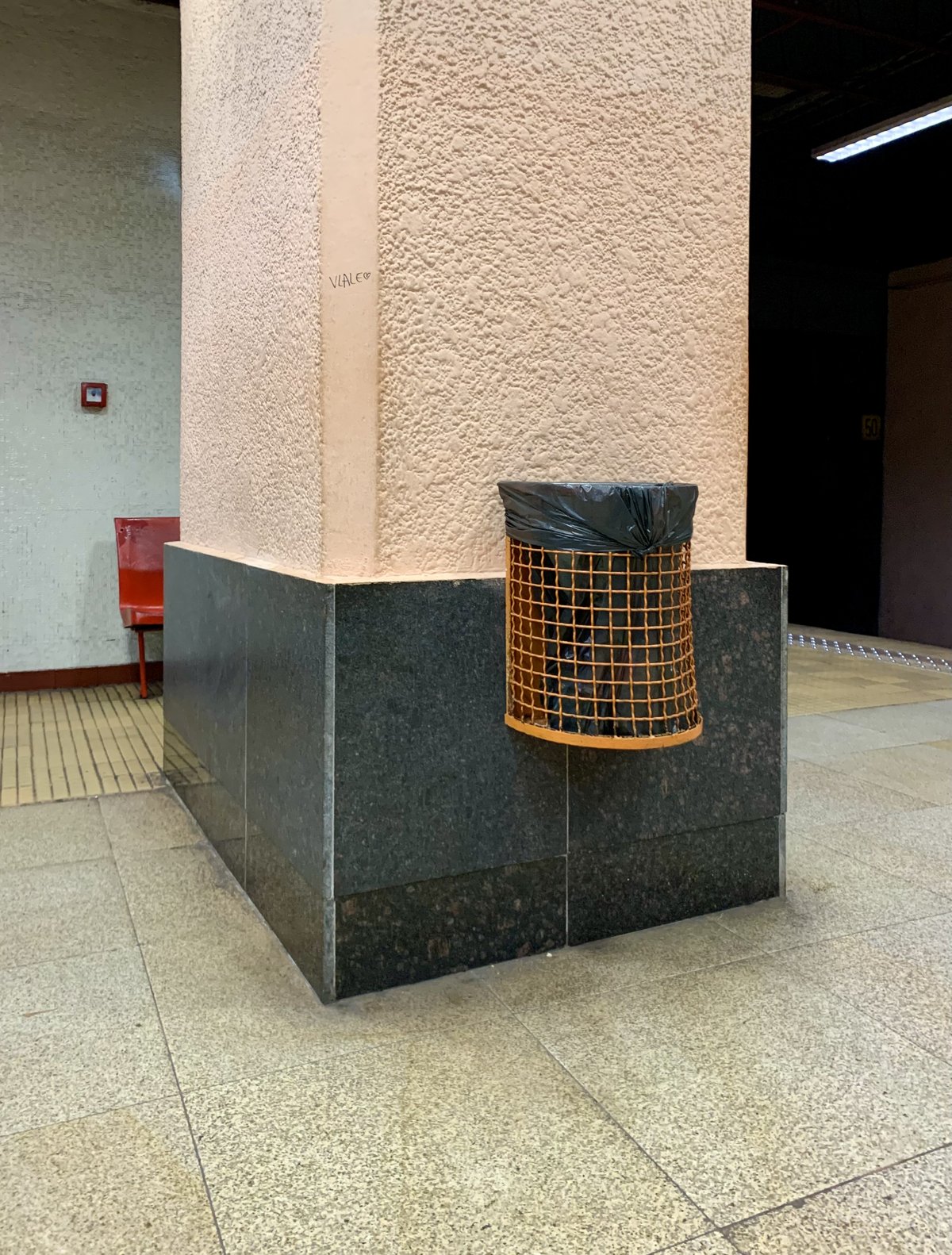 Interior of Piața Victoriei Metro Station in Bucharest with modern architectural design and lighting