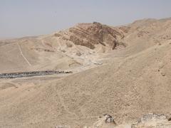 Valley of the Queens archaeological site with ancient Egyptian tombs