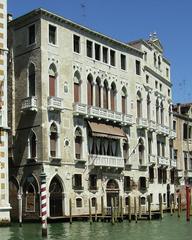 Palazzo Barbaro alongside the Grand Canal in Venice