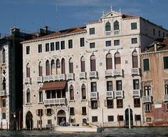 Palazzo Barbaro along the Grand Canal in Venice
