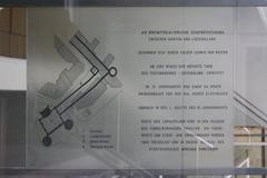 Information board at Isartor Lueginsland with historical details