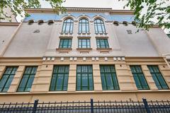 Exterior view of Helsinki Synagogue during daytime