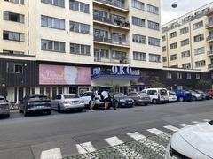 View from Vltavská to Bio Oko in Prague