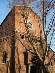 Exterior of Santa Teresa d'Avila Church in Pinciano district, Rome