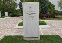 Grave of Kenan Evren at the State Leaders' Monument Cemetery