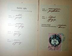 Nikola Tesla's passport from 1931