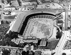 Historic Multnomah Stadium exterior in 1940