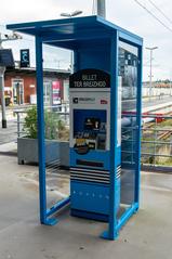 BreizhGo TER Bretagne ticket machine at Gare de Saint-Malo