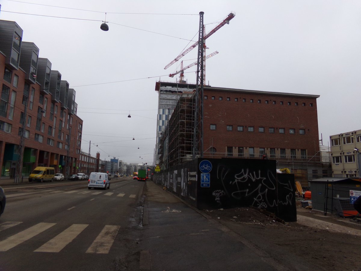 Clarion Hotel Helsinki under construction in April 2016