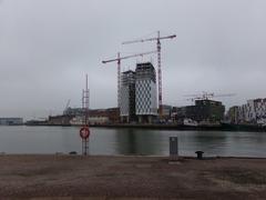 Clarion Hotel Helsinki under construction in April 2016