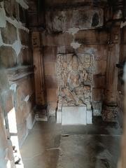 Ancient Khajuraho Mandir temple with intricate stone carvings and spires