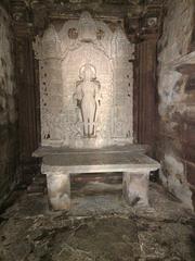 Ancient intricate Khajuraho temple architecture with detailed stone carvings
